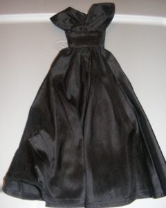 Boneka Black Silk Ballgown  43cm (MSD)
