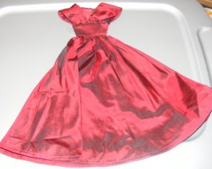 Boneka Claret Silk Ballgown  43cm (MSD)