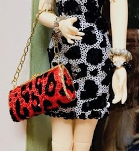 Doug James CED Resin Violett Somers 16″ Resin w/Sequin Bag  LE20
