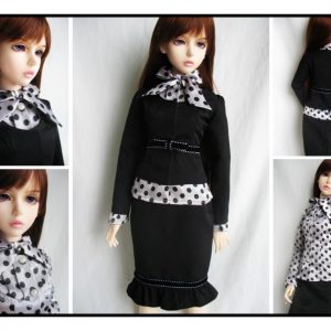 ElfDoll JK Polka Dots Black Suit (Exclusive) LE20 SD Size
