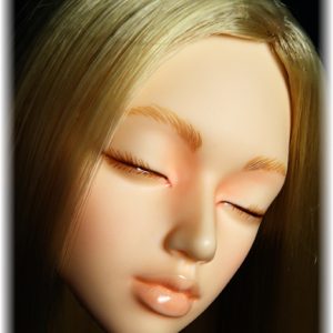 1/3 BJD Doll 28 Female Resin Ball Joint Eye Face Makeup Bare Girl