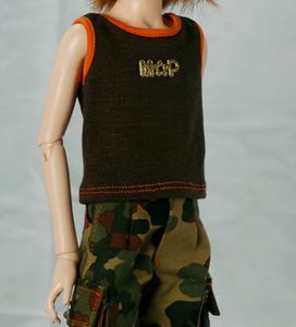 DollinStyle Camou Him Outfit (Slender MSD Size)