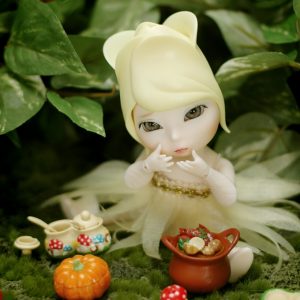 Flower Elf Outfit – Yellow Elf outfit 14cm