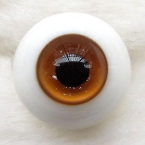 Glass Eyes (Amber) 12mm
