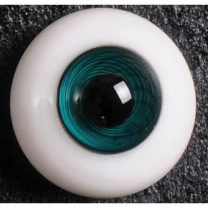 Glass Eyes (Teal Swirl) 12mm
