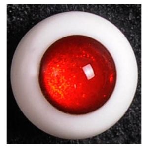 Glass Eyes (Light Red Sparkle) 8mm