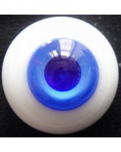 Glass Eyes (Blue on Blue) 12mm