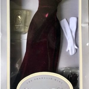 Elizabeth Taylor Classical Burgundy Velvet Ensemble  NRFB