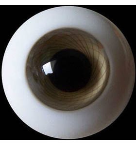 Glass Eyes (Dark Gray Myst) 16mm