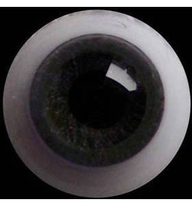 Glass Eyes (Black Hole) 14mm