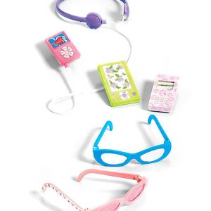 Favorite Friends Techno Girl Accessory Pack 18″