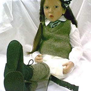 Zwergnase Franca Special Edition. #16 of 250. Seated doll