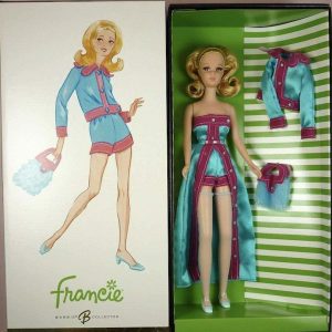 G8049 Smashin’ Satin Francie Repro w/No Bangs FrancieNRFB