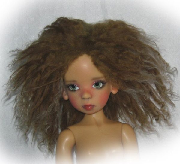 FWigs Tibetan Lamb Mohair wig - Ginger Ale size 7-8