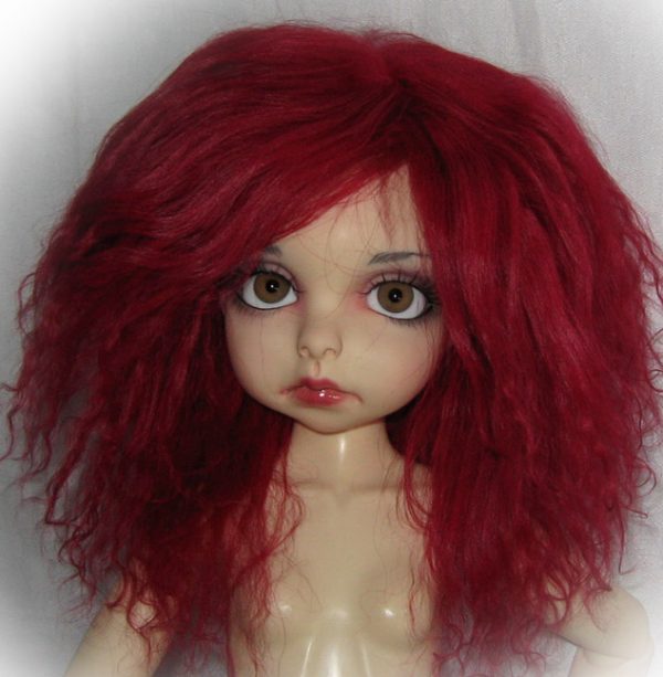 Fwigs Tibetan Lamb Mohair Wig - Berry Size 8.5-9