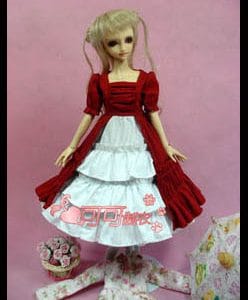 Outfit – Red Ruby SD Size