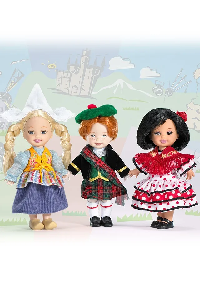 54863 Kelly Friends of the World (Spain/Netherlands/Kenya) – Doll