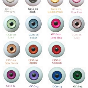 Eyes – Crystal Acrylic Round (Silver Gray) 16mm