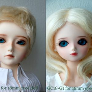 Crystal Acrylic Round Eyes (Gradient Green) for  18mm & 16mm