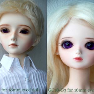 Crystal Acrylic Round Eyes (Gradient Violet) for 18mm & 16mm