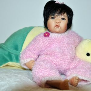 Gaby Jaques, Swiss Artist,  Reborn Baby Swiss Darling Joo 25.5cm (10″) LE100