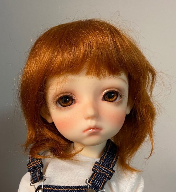 Giselle Mohair Wig (Carrot Red) Size 4-5