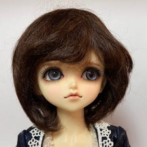 Giselle Mohair Wig (Medium Brown) Size 7-8