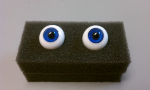 Glass Eyes (Blue Swirl) 16mm