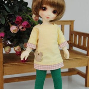 Mudoll Cotton Tights (Green) Fits 1/8 BJD