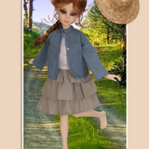 Country Dream Outfit <b>No Hat</b> 43cm (MSD)