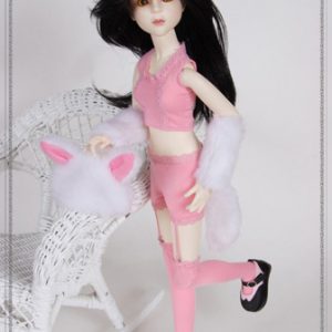 Kitty Love Outfit – 43cm (MSD Size)