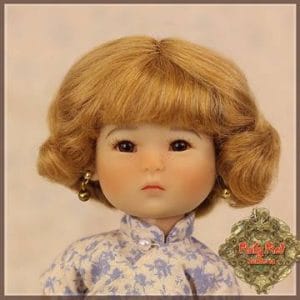 HD0015A Ten Ping Light Brown Mohair Wig