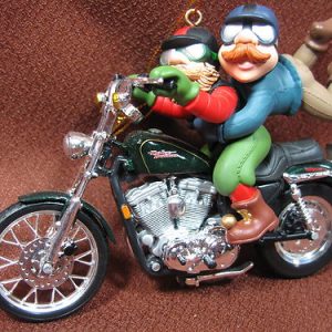 Harley Davidson ‘Elves to the Rescue”  orn  NRFB