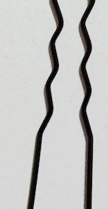 Black Hair Pins 1-5/8″ pack of 50