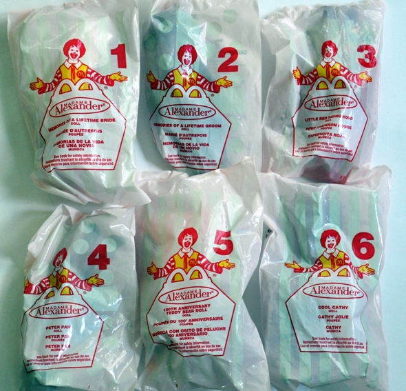 McDonald Happy Meal 2002 Madame Alexander Full Set of 6 M NRP