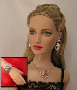 Heart Jewelry Set by Facets by Marcia