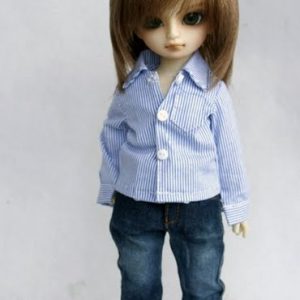 Blue Jeans & Striped Shirt (Yo-SD Size)