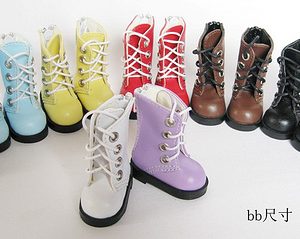 Lace Up Mid Calf Boot – Red (Yo-SD Size)
