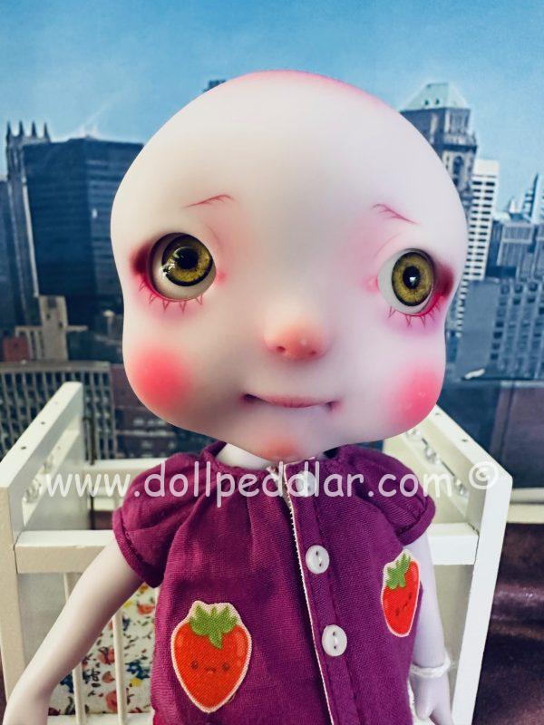 Circus Kane Cerise Baby Cherry 8.6" Lavender Resin. Nefer Kane faceup - Image 3