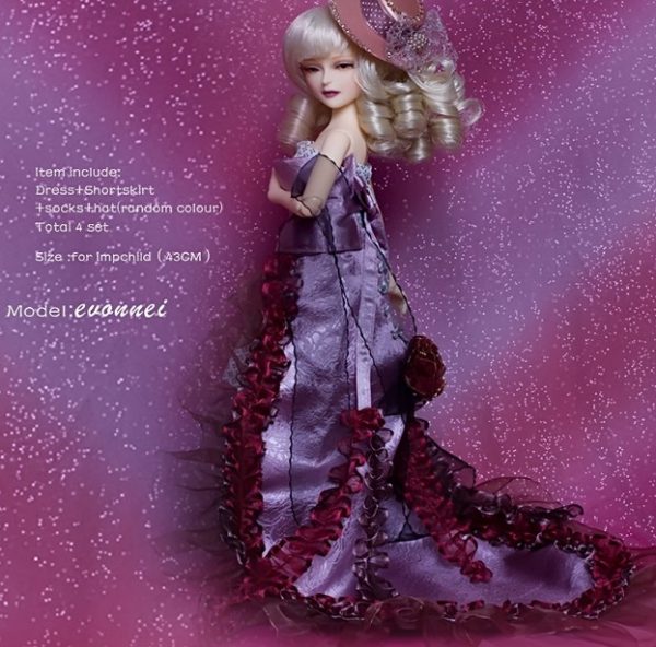 Impl Child Outfit Lavender Dream (MSD)