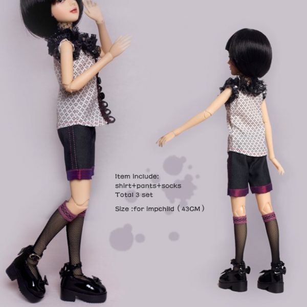 Impl Child Outfit Ruffles & Shorts (MSD)