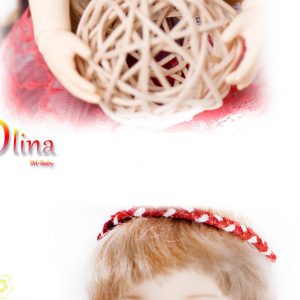 Impl Baby Olina (Yo-SD) Pink Skin w/Face-Up 26cm