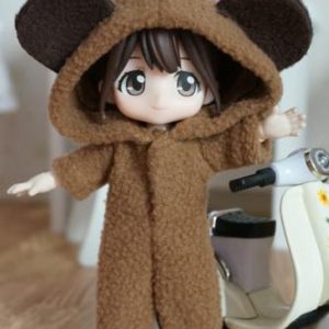 Brown Fluffy Bear PJ’s (Fits Lati-Yellow)