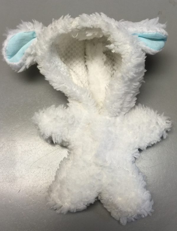 White Fluffy PJ's w/Blue Ears (Fits Lati-Yellow)