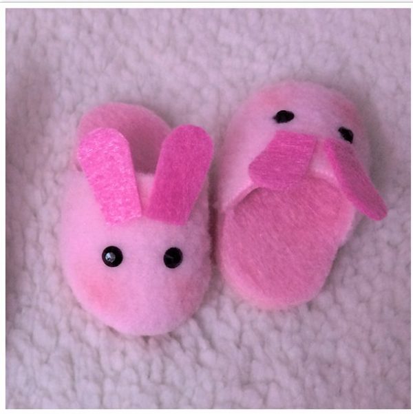 Pink Bunny Slippers (Fits Lati-Yellow)