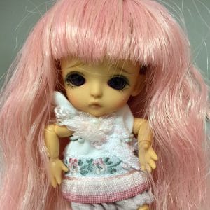 Long Varigated Pink  Wig (Size 3-4)