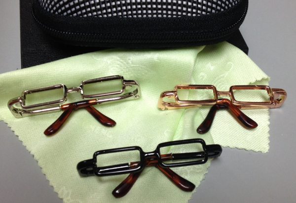 JG-12 Rectangular Eye Glasses (Black) MSD Size