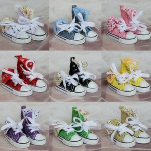 JS091 High Top Canvas Sneakers (Tan) 1/3 Scale – SD Size