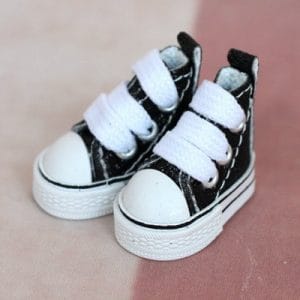 JS092 Sparkle Sneakers (Black) Blythe, Ppinky