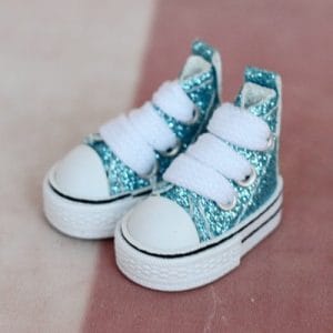 JS092 Sparkle Sneakers (Blue) Blythe, Ppinky